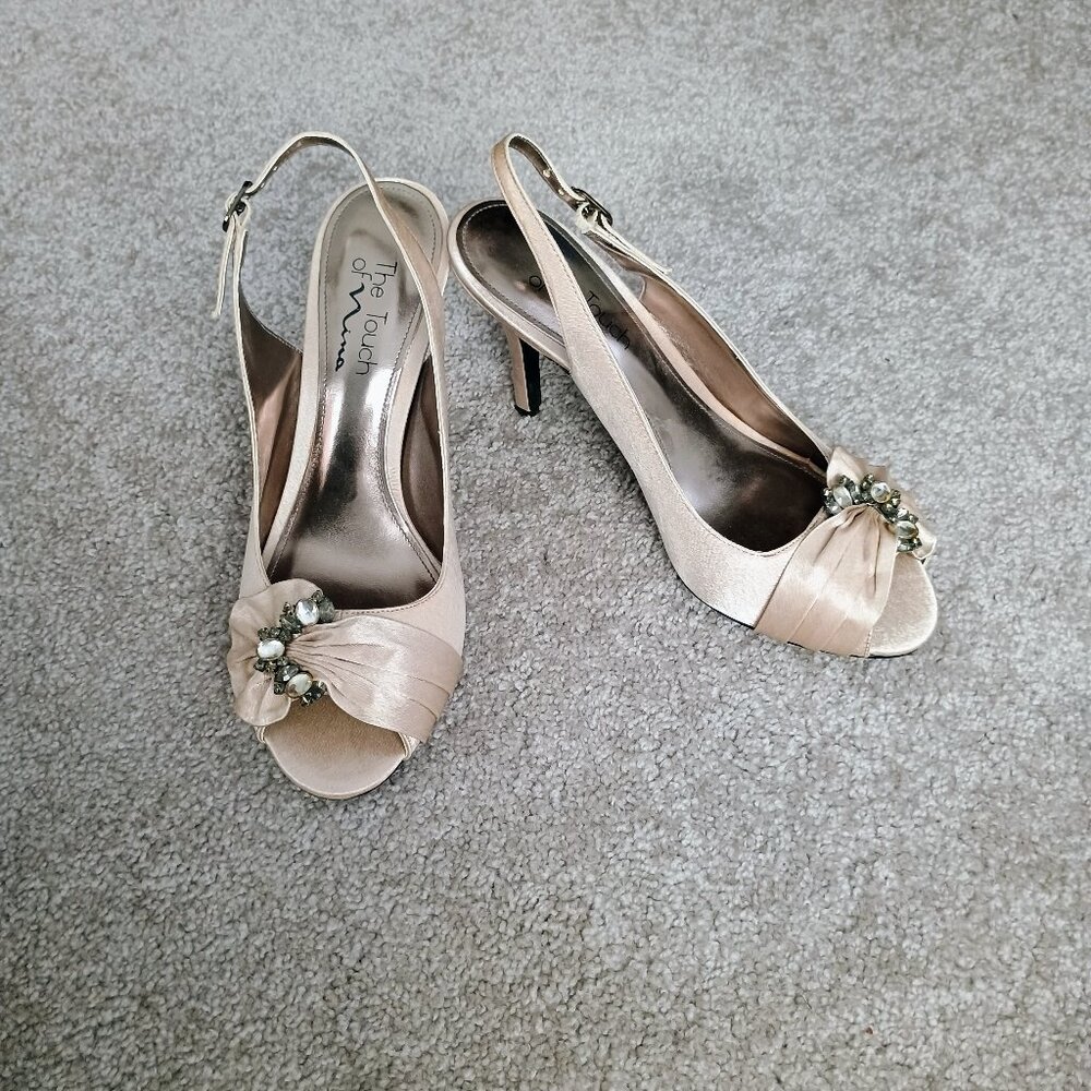 Touch of Nina Embellished Sandals